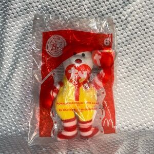 Ty Beanie Babies Ronald McDonald The Bear
